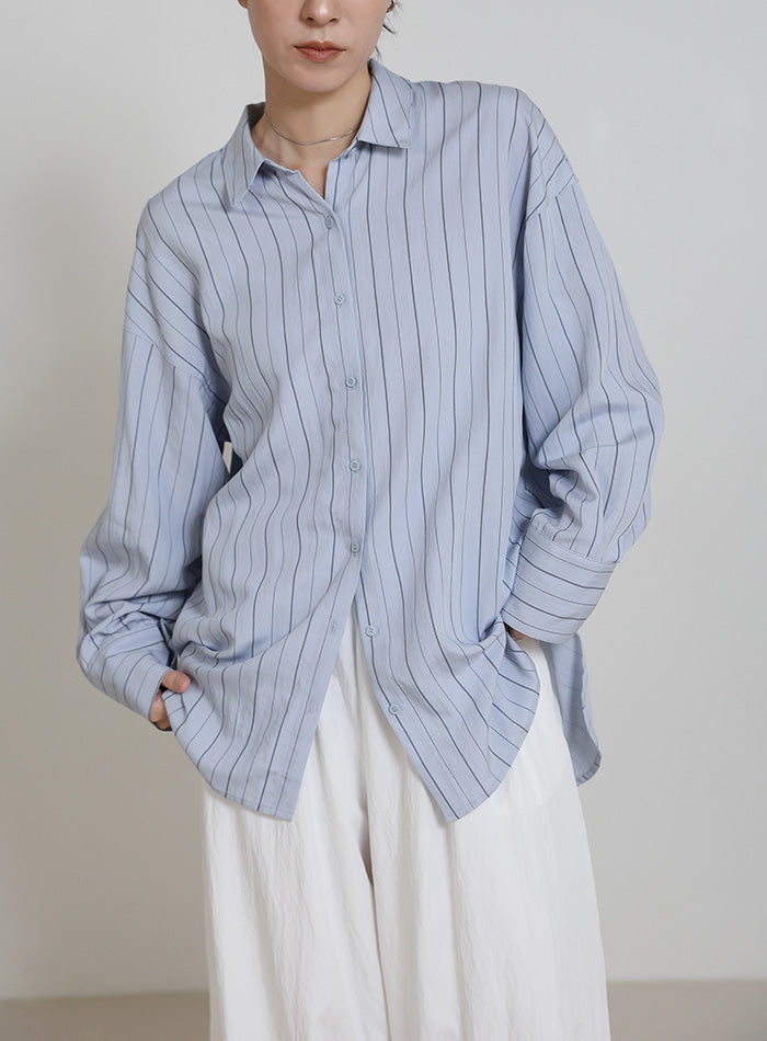 ダブルラインストライプシャツ – SELECT MOCA