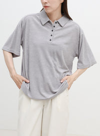 ベーシックパイルポロTシャツ