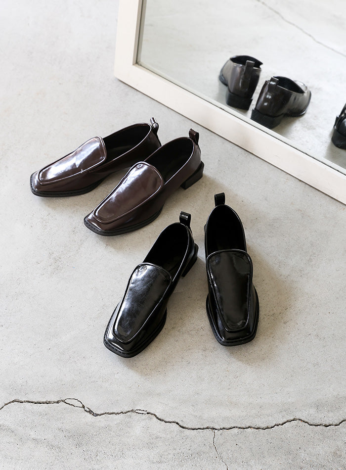 スクエアトゥシンプルローファー – SELECT MOCA