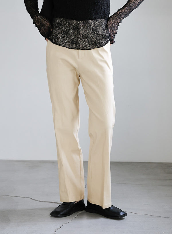 【PREMIUM PANTS】ストレッチフレアパンツ【SALE】