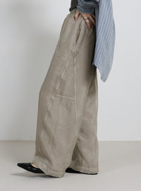 レイヤードイージーパンツ