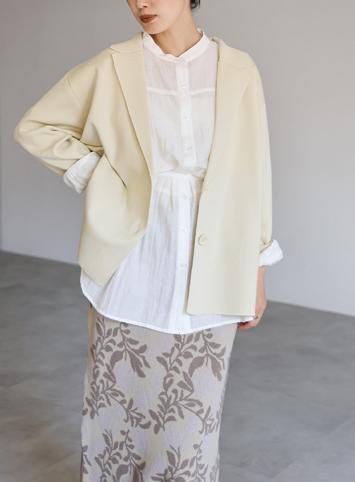 Et】スポンディッシュニットジャケット – SELECT MOCA