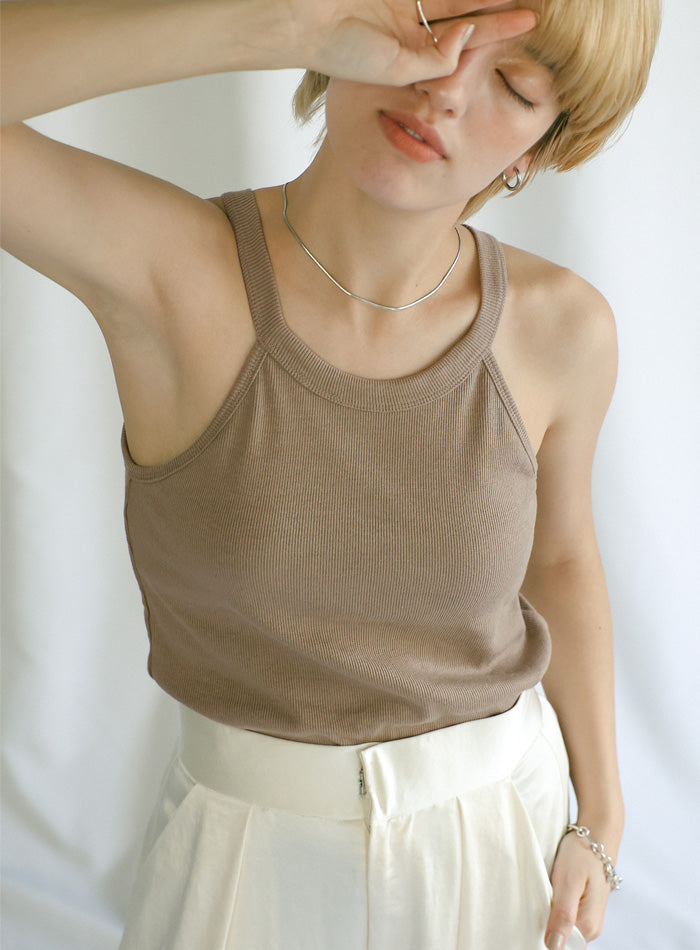 カップ付きホルターネックタンク – SELECT MOCA