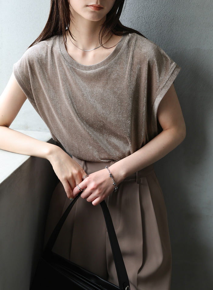 シアーフロッキーフレンチスリーブトップス – SELECT MOCA
