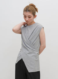 ウエストラップノースリーブトップス – SELECT MOCA