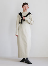 スポンディッシュバルーンニットワンピース