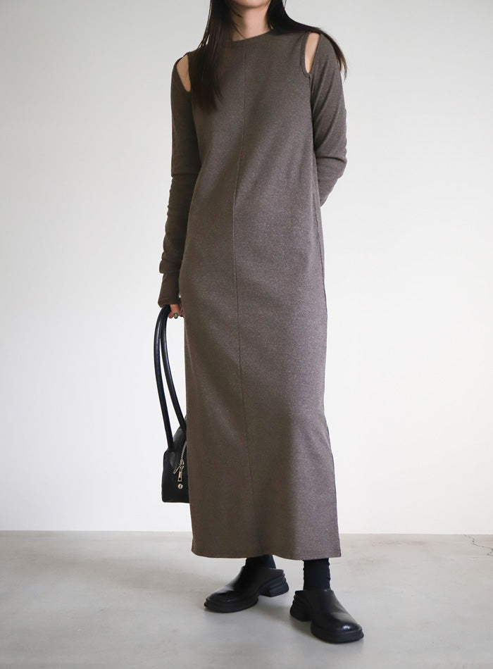 カットアウトリブワンピース – SELECT MOCA