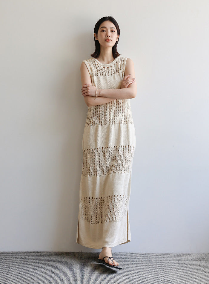 Et】透かし柄ニットワンピース【SALE】 – SELECT MOCA