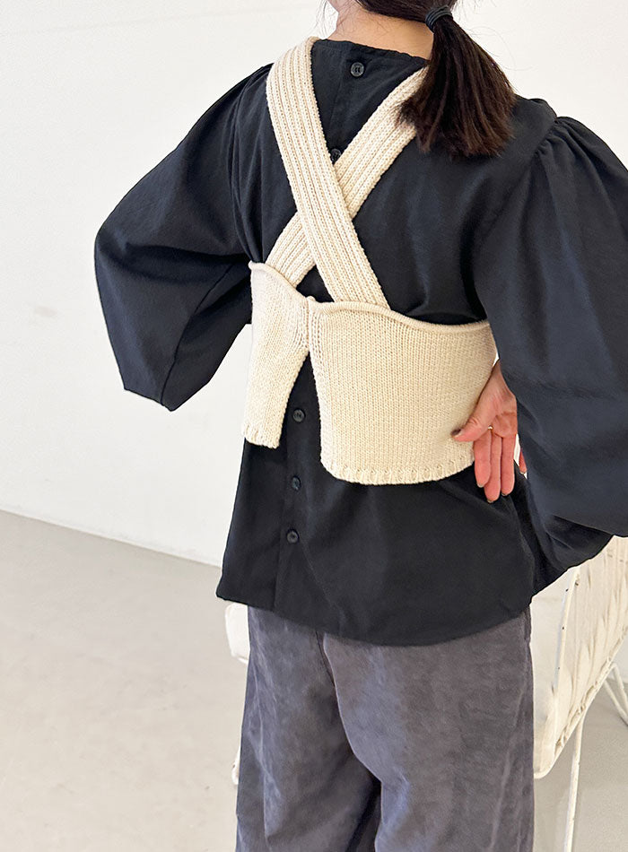 バックスリットリラックスビスチェ【by SON】 – SELECT MOCA