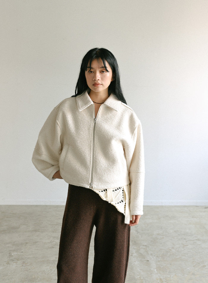 ブークレステンカラ―ダブルジップジャケット – SELECT MOCA