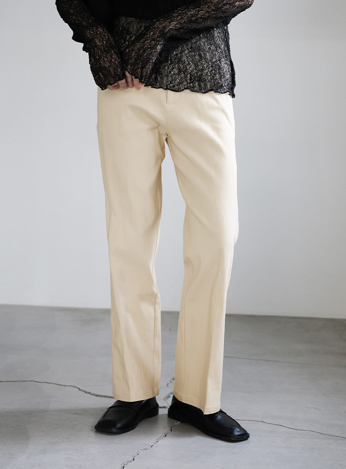 【PREMIUM PANTS】ストレッチフレアパンツ【SALE】