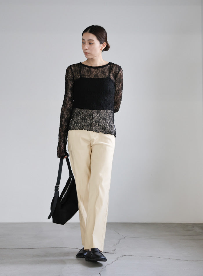 【PREMIUM PANTS】ストレッチフレアパンツ【SALE】