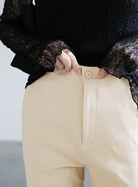 【PREMIUM PANTS】ストレッチフレアパンツ【SALE】