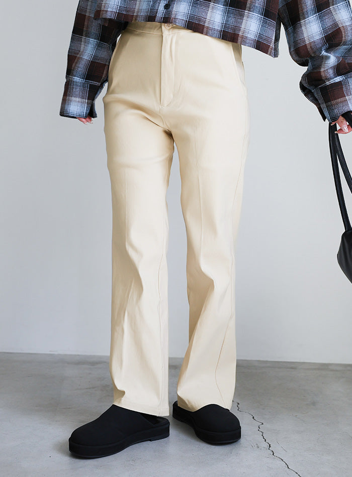 【PREMIUM PANTS】ストレッチフレアパンツ【SALE】