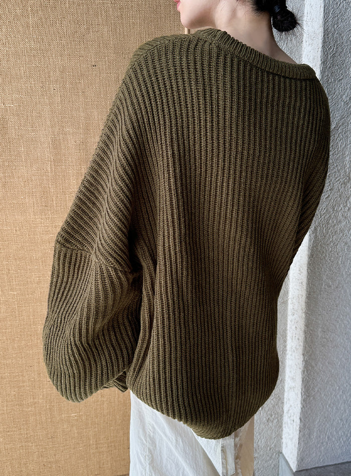 【サイズ展開あり】ルーズボリュームオーバーニット【by SON】