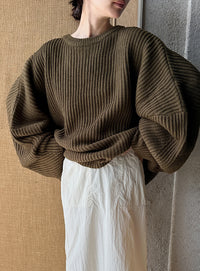 【サイズ展開あり】ルーズボリュームオーバーニット【by SON】