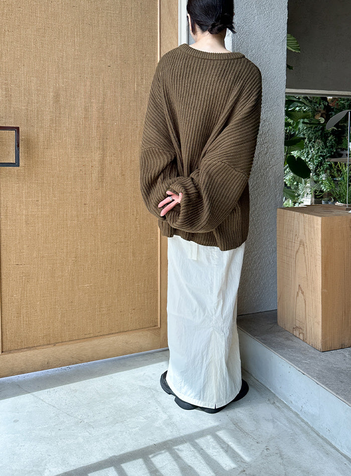 【サイズ展開あり】ルーズボリュームオーバーニット【by SON】