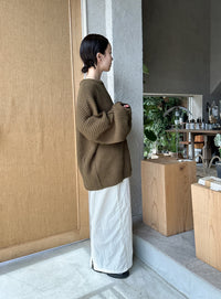 【サイズ展開あり】ルーズボリュームオーバーニット【by SON】