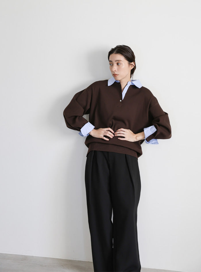 kolor カラー　ニットドッキングジャケット ブラウンサイズ1 kolor カラー ニットドッキングジャケット ブラウンサイズ1 kolor