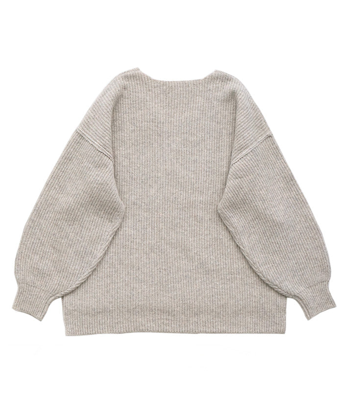 Vネックオーバーサイズニット – SELECT MOCA