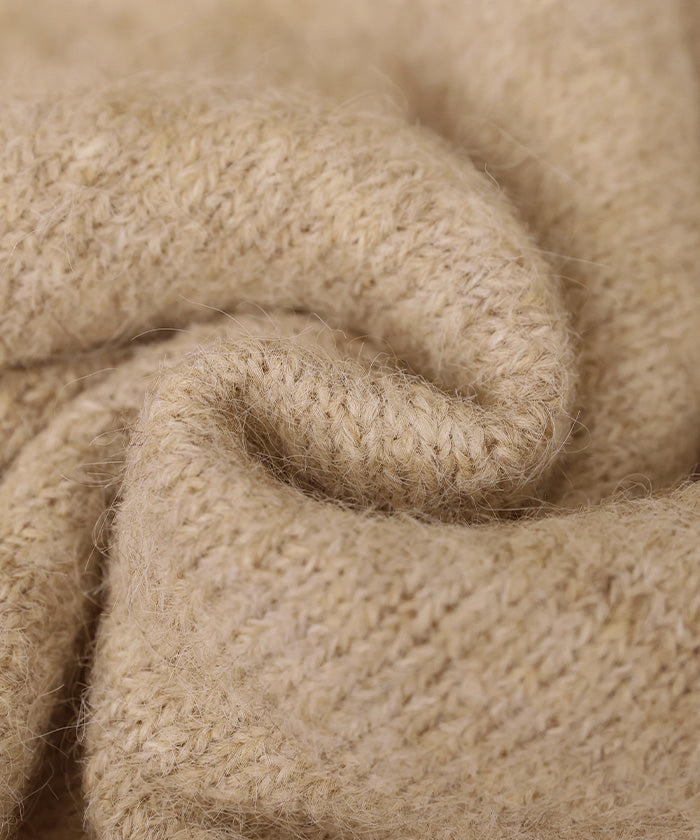 ルーズフーディーニット