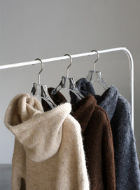 ルーズフーディーニット