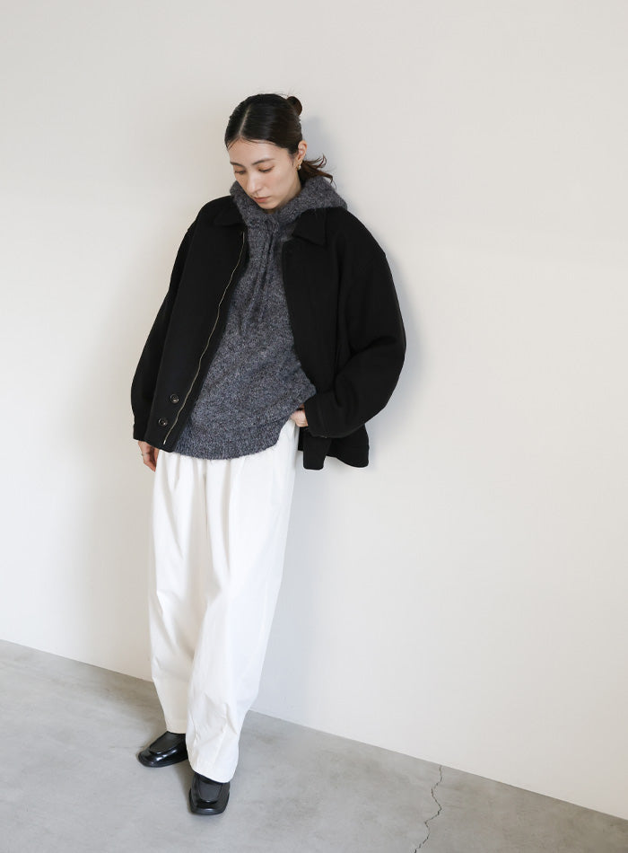 ルーズフーディーニット