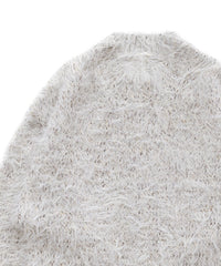 ミックスシャギーショートニット