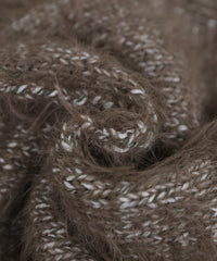 ミックスシャギーショートニット