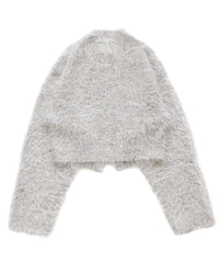 ミックスシャギーショートニット