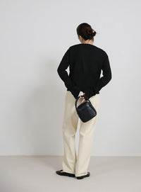 ニットスカーフセットカーディガン