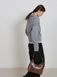 ニットスカーフセットカーディガン