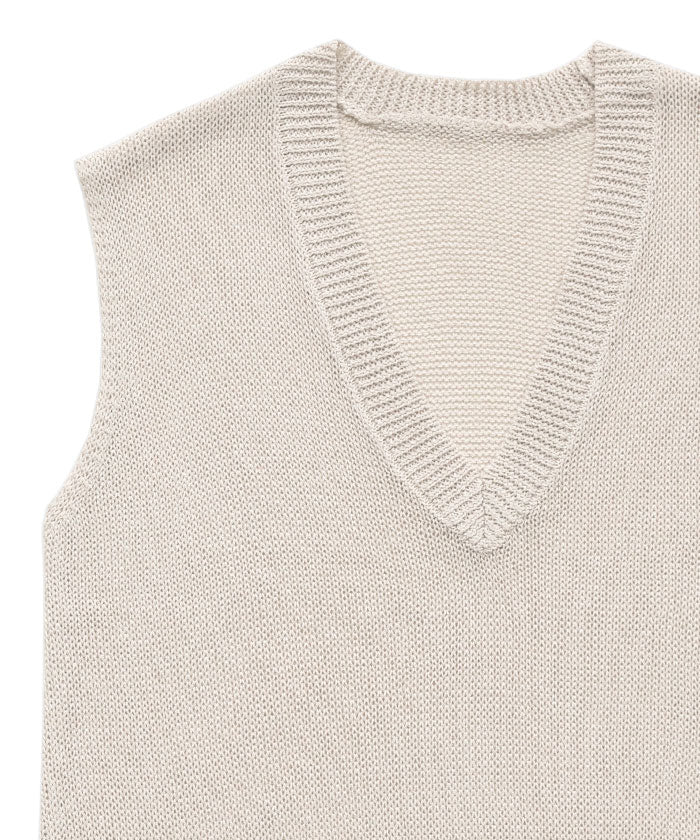 【美品】カットソーベスト ドライタッチVネックサマーニットベスト – SELECT MOCA
