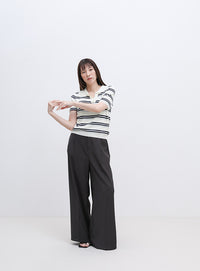 ボーダースキッパーポロニット