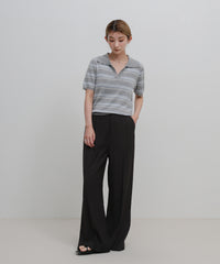 ボーダースキッパーポロニット