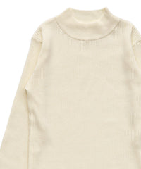 スリーブスリットプチハイリブニット