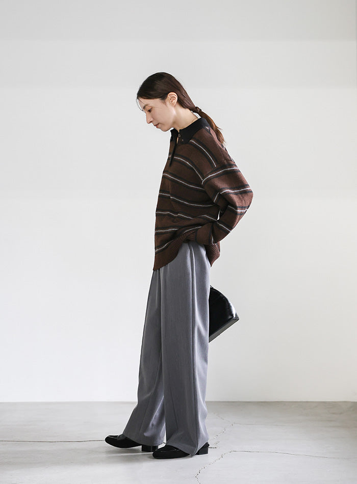 ポロボーダールーズニット