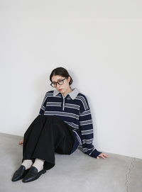 ポロボーダールーズニット