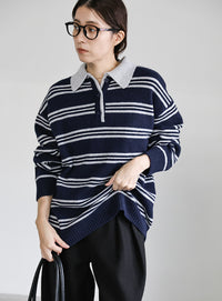 ポロボーダールーズニット