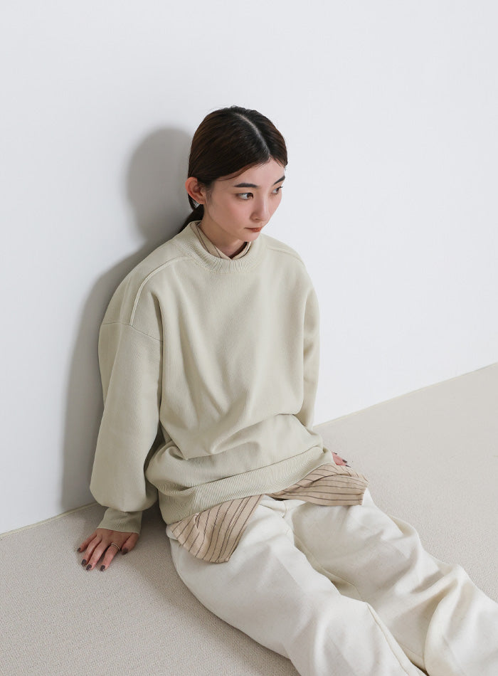 スポンディッシュスウェットライクニット – SELECT MOCA