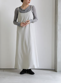 2WAYカットジョーゼットキャミワンピース