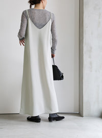 2WAYカットジョーゼットキャミワンピース