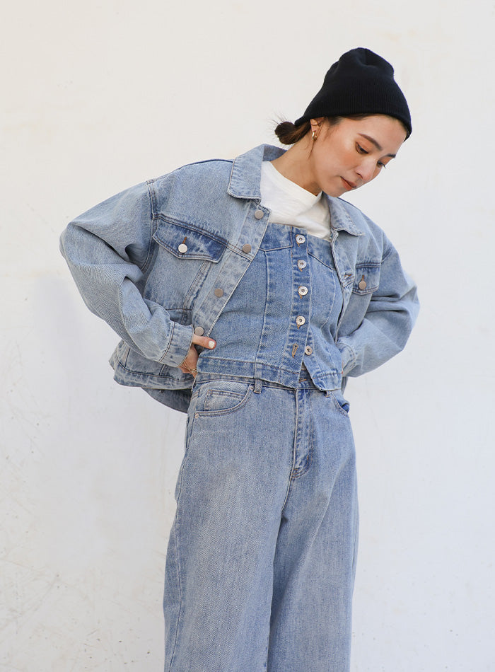 デニムチューブビスチェ – SELECT MOCA