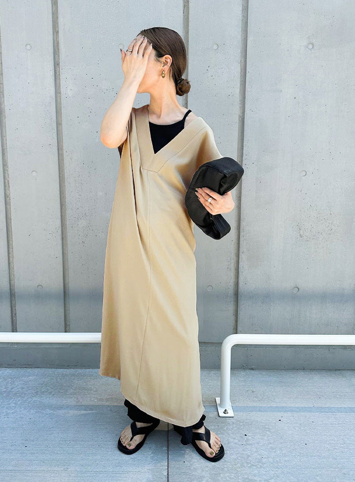 2wayフロントタックスリットワンピース – SELECT MOCA