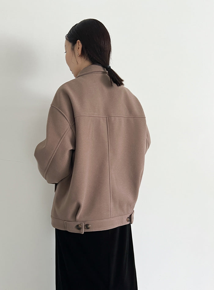 ビッグシルエットミドルコート【by SON】 – SELECT MOCA