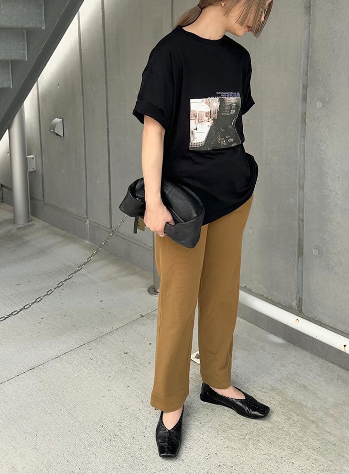 リブストレートリラックスパンツ【by SON】【SALE】 – SELECT MOCA
