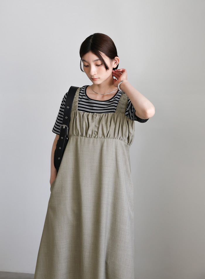 ギャザーベアキャミワンピース【SALE】 – SELECT MOCA