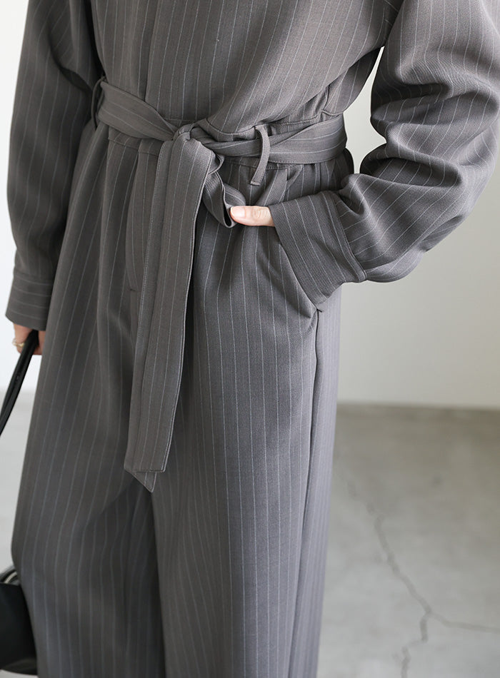 ピンストライプオールインワン – SELECT MOCA