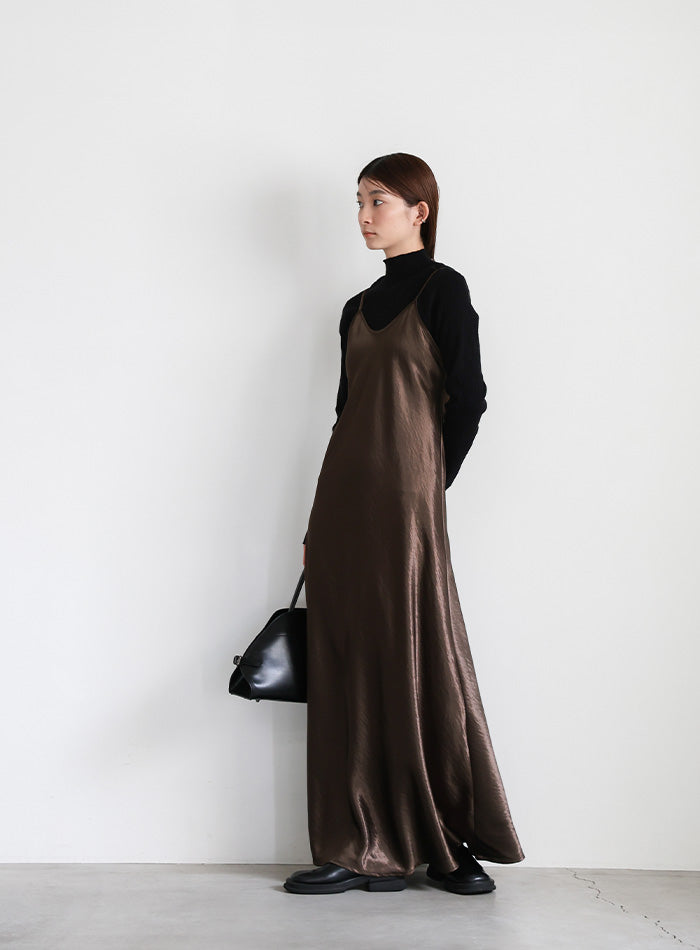 サテンフレアキャミワンピース – SELECT MOCA