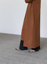 【Et】アシンメトリーネックワンピース